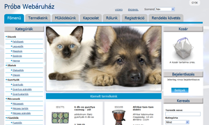 Bérelhető webáruház Bérelhető webáruház